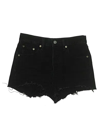 Pre-owned Levi's Denim Shorts In Black