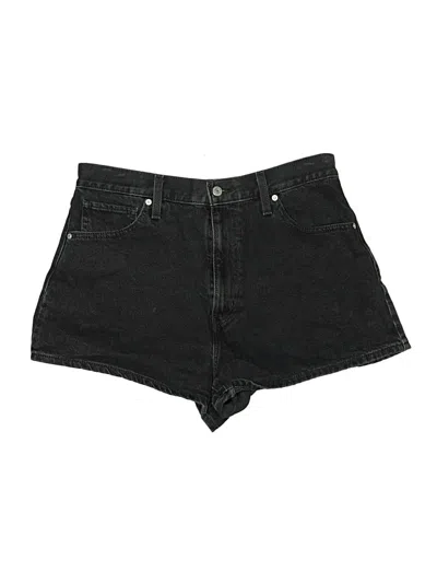 Pre-owned Levi's Denim Shorts In Black