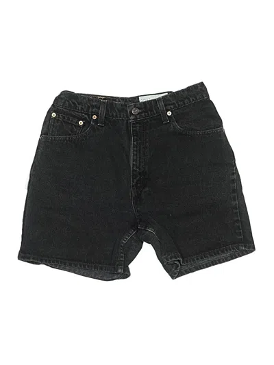 Levi's Denim Shorts In Black