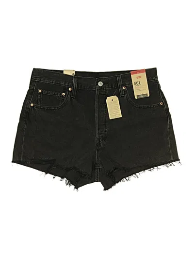 Levi's Denim Shorts In Black