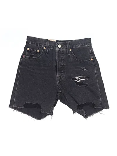 Levi's Denim Shorts In Black