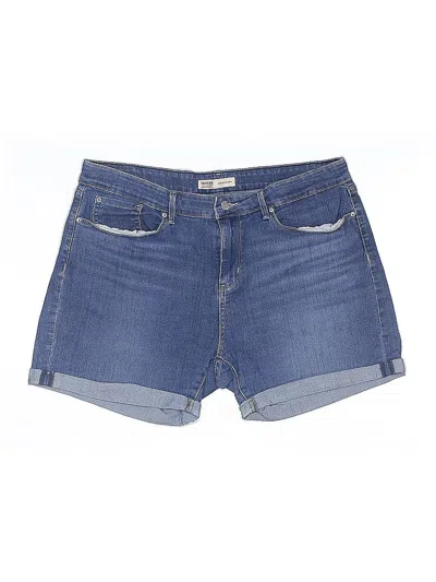 Pre-owned Levi's Denim Shorts In Blue