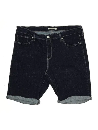 Pre-owned Levi's Denim Shorts In Blue
