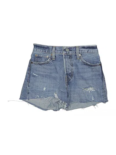 Pre-owned Levi's Denim Shorts In Blue