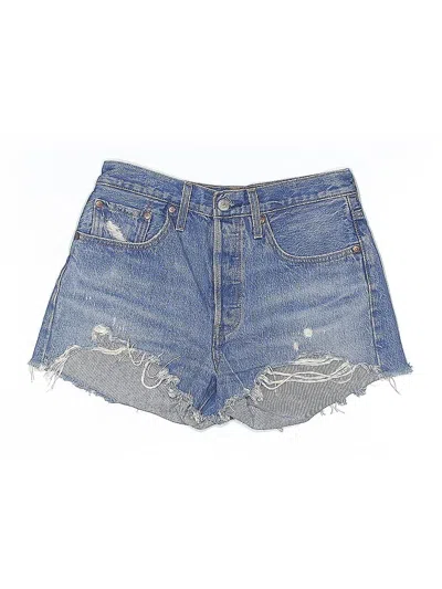 Pre-owned Levi's Denim Shorts In Blue