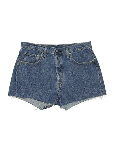 Pre-owned Levi's Denim Shorts In Blue