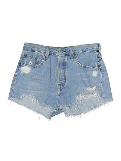 Pre-owned Levi's Denim Shorts In Blue