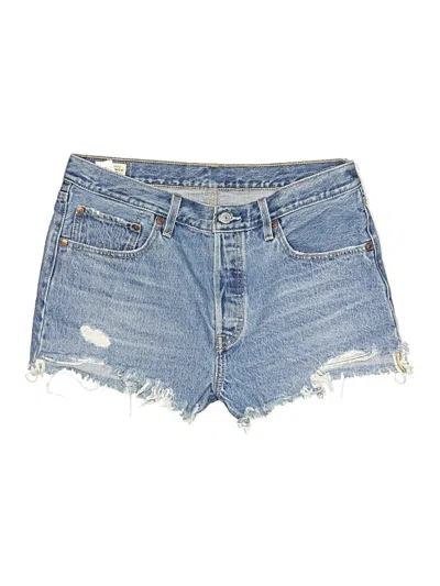 Pre-owned Levi's Denim Shorts In Blue