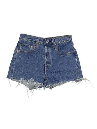 Pre-owned Levi's Denim Shorts In Blue