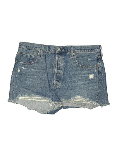 Pre-owned Levi's Denim Shorts In Blue