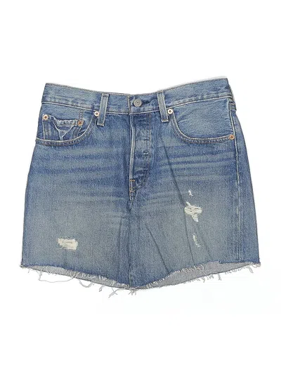 Pre-owned Levi's Denim Shorts In Blue