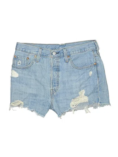 Pre-owned Levi's Denim Shorts In Blue