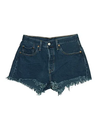 Pre-owned Levi's Denim Shorts In Blue