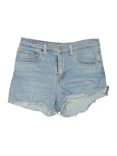 Pre-owned Levi's Denim Shorts In Blue