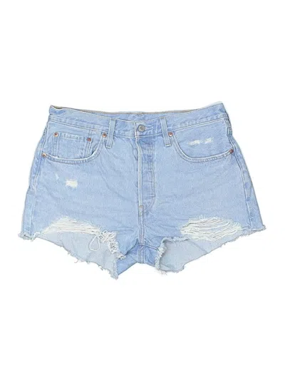 Pre-owned Levi's Denim Shorts In Blue