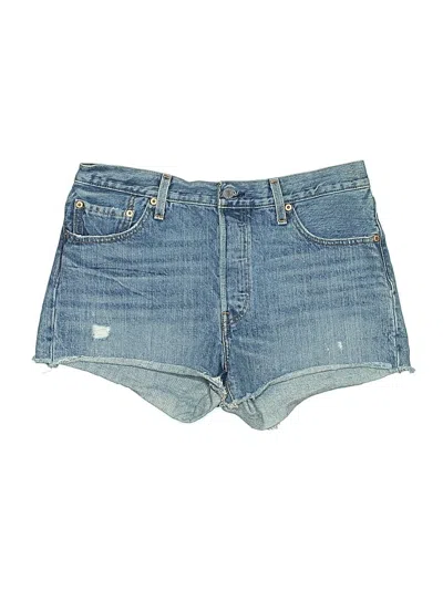 Pre-owned Levi's Denim Shorts In Blue