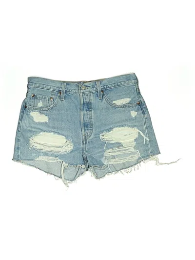Pre-owned Levi's Denim Shorts In Blue
