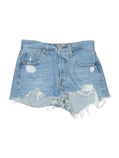 Pre-owned Levi's Denim Shorts In Blue