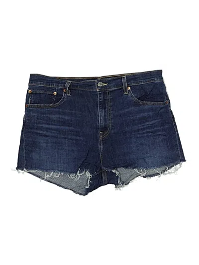 Pre-owned Levi's Denim Shorts In Blue