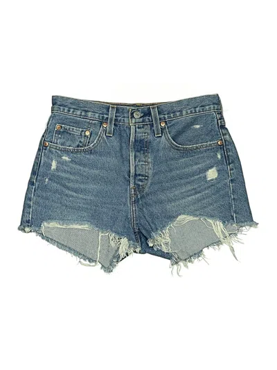 Pre-owned Levi's Denim Shorts In Blue