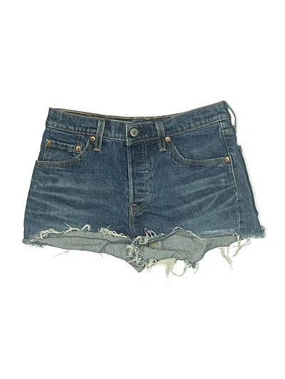 Pre-owned Levi's Denim Shorts In Blue
