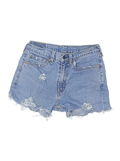 Pre-owned Levi's Denim Shorts In Blue