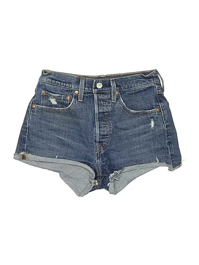Pre-owned Levi's Denim Shorts In Blue