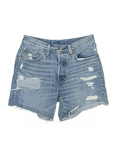 Pre-owned Levi's Denim Shorts In Blue
