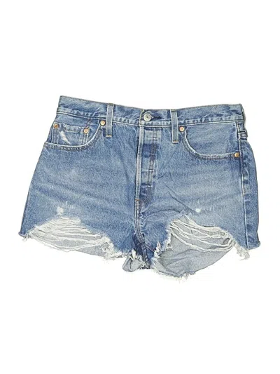 Pre-owned Levi's Denim Shorts In Blue