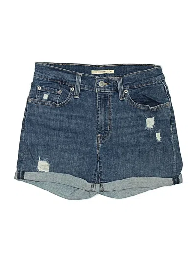 Pre-owned Levi's Denim Shorts In Blue
