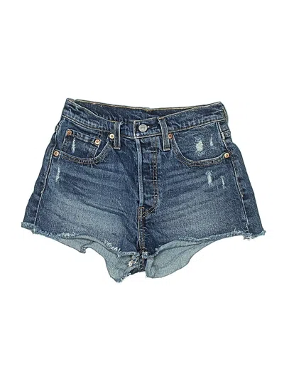 Pre-owned Levi's Denim Shorts In Blue