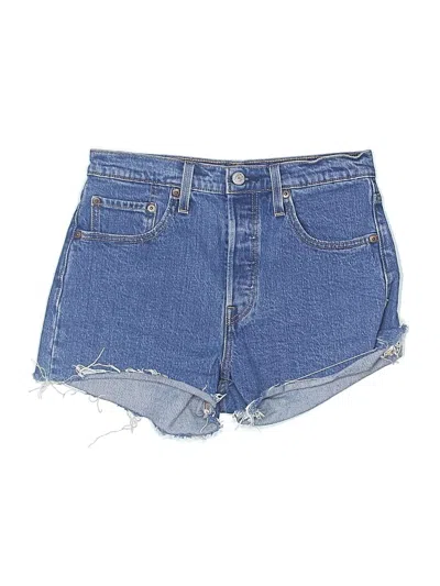 Pre-owned Levi's Denim Shorts In Blue