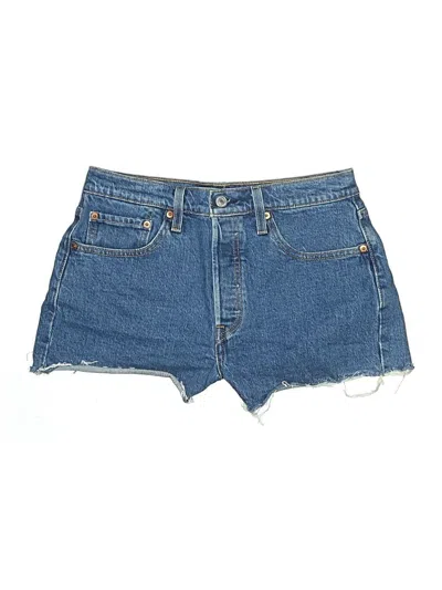 Pre-owned Levi's Denim Shorts In Blue
