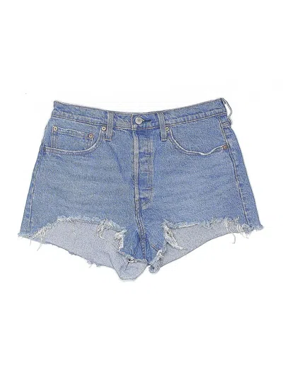 Pre-owned Levi's Denim Shorts In Blue