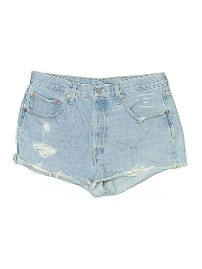 Pre-owned Levi's Denim Shorts In Blue