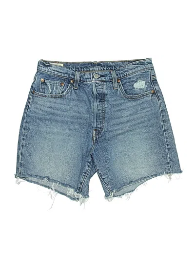 Pre-owned Levi's Denim Shorts In Blue