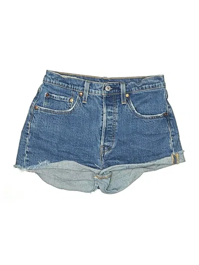 Pre-owned Levi's Denim Shorts In Blue