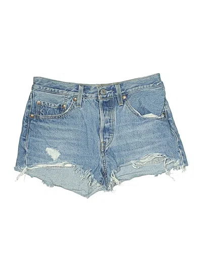 Pre-owned Levi's Denim Shorts In Blue