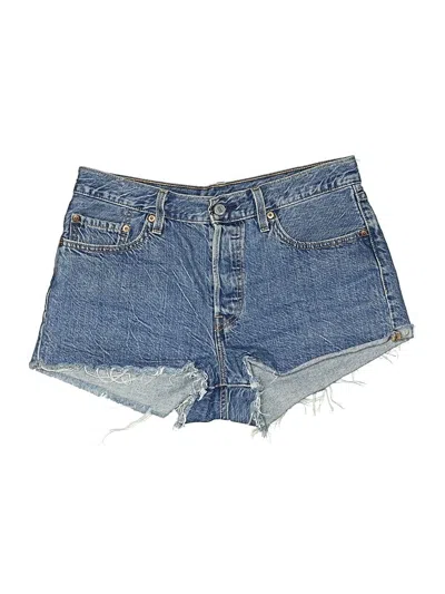 Pre-owned Levi's Denim Shorts In Blue