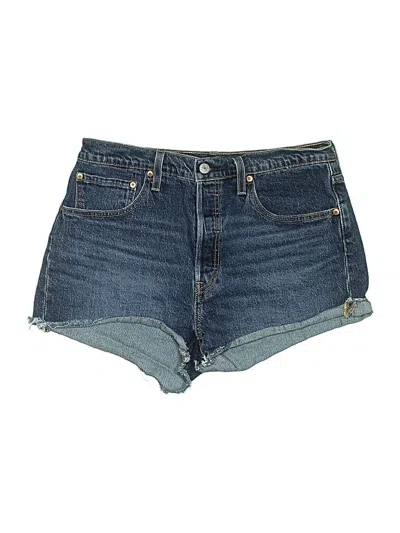 Pre-owned Levi's Denim Shorts In Blue