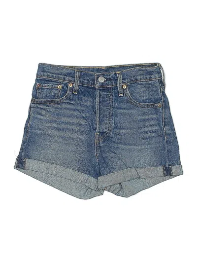 Pre-owned Levi's Denim Shorts In Blue