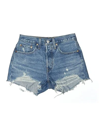 Pre-owned Levi's Denim Shorts In Blue