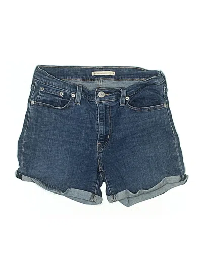 Pre-owned Levi's Denim Shorts In Blue