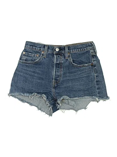 Pre-owned Levi's Denim Shorts In Blue