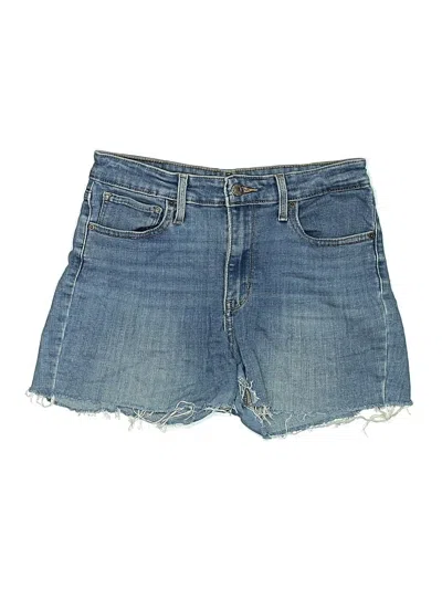 Pre-owned Levi's Denim Shorts In Blue