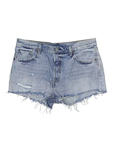 Pre-owned Levi's Denim Shorts In Blue