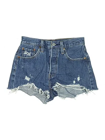 Pre-owned Levi's Denim Shorts In Blue