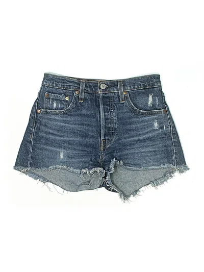 Pre-owned Levi's Denim Shorts In Blue