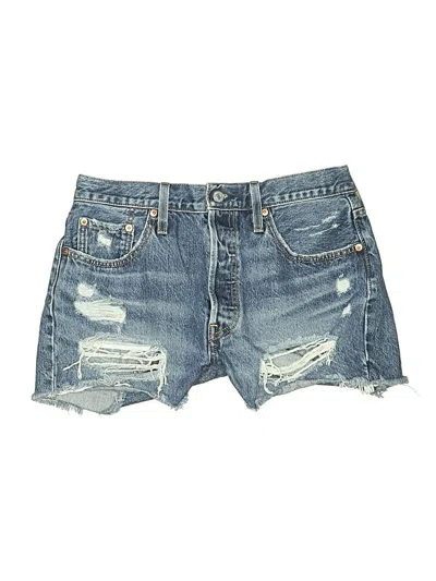 Pre-owned Levi's Denim Shorts In Blue