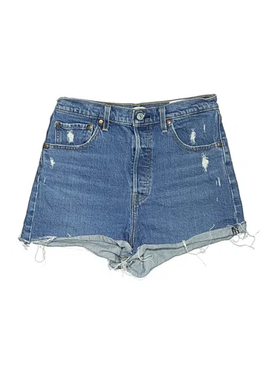 Pre-owned Levi's Denim Shorts In Blue